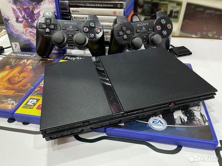 Ps 2 + 1000 игр Free Mc Boot Memory Stick