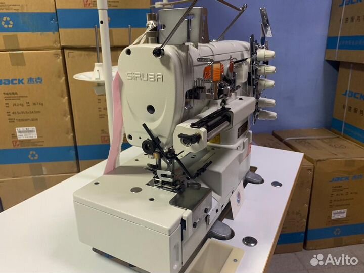 Плоскошовка для резинки Siruba F007K-W522