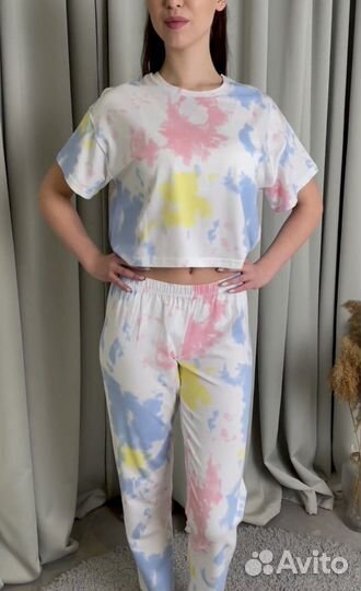 Женская пижама новая 48-50 р-р, домашний костюм