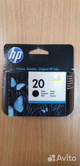 Картридж оригинал HP 20 Black