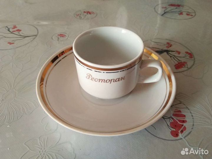 Тарелки и чайные пары Вербилки