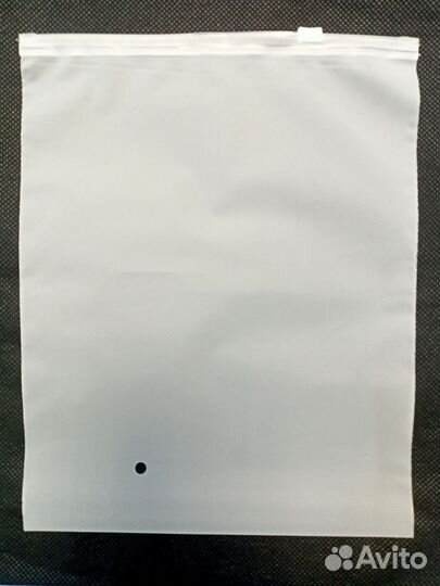 Пакет зип лок / zip lock матовый 25х20 160 мкм