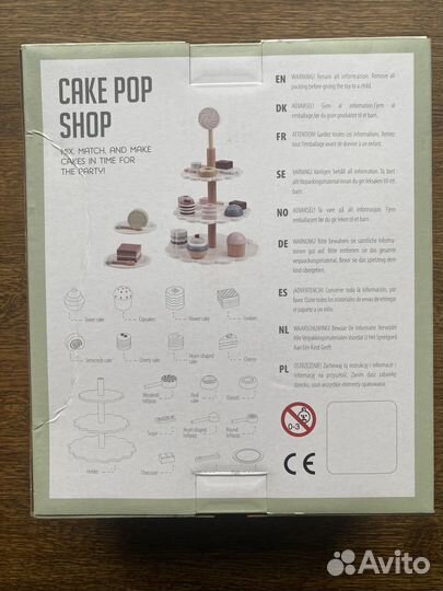 Деревянный набор «Магазин сладостей»