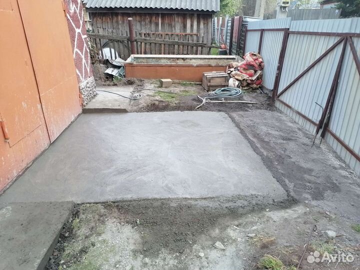 Бетонные работы