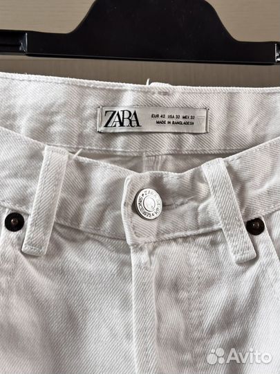 Джинсы белые Zara