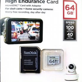 Sandisk High Endurance 64gb