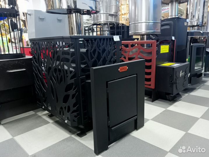 Печь для бани стальная (4мм, 6мм, 8мм)