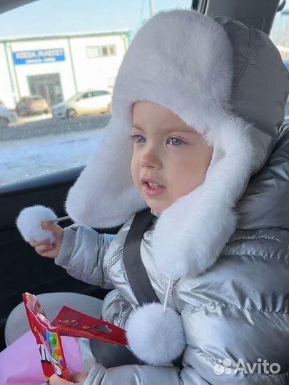 Шапка детская зимняя