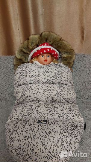 Конверт прогулочный в коляску зима