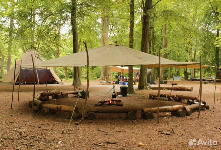 Туристическое снаряжение для бивака в аренду