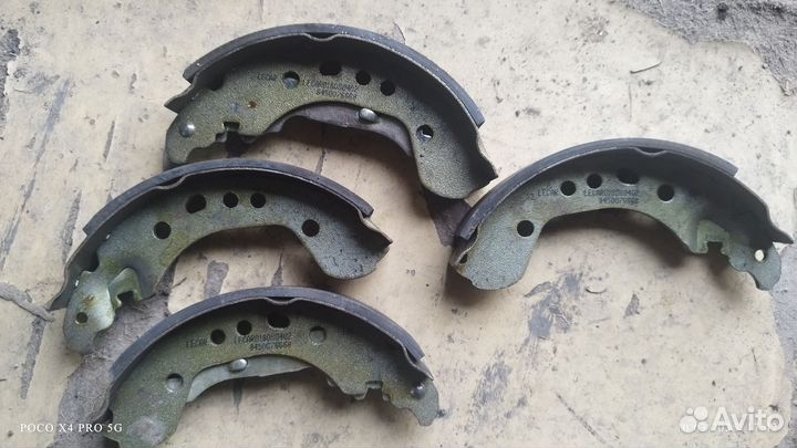 Тормозные колодки для барабана Лада Веста