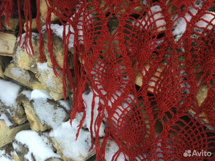 Платки вязаные новые ручная работа