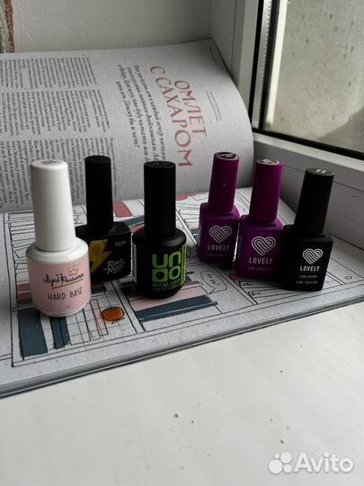 Базы/топы для гель лака