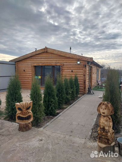 Аренда семейной бани на дровах