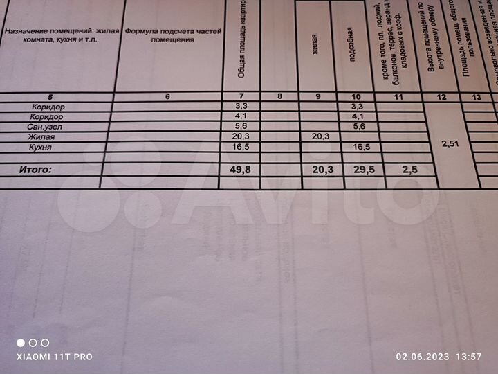 1-к. квартира, 49,8 м², 12/18 эт.