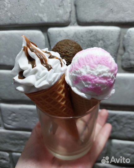 Мороженое. Мыло ручной работы