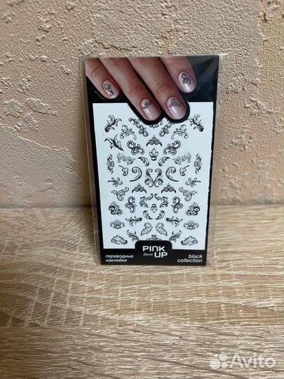 Наклейки для маникюра ногтей декор стразы