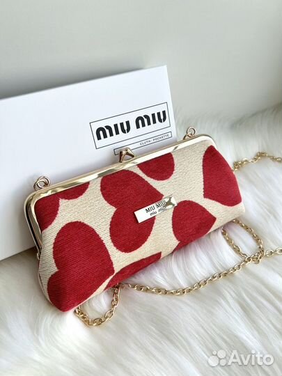 Сумка клатч Miu Miu