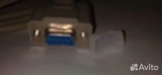 Консольный кабель RJ45 - DB9 (RS232)