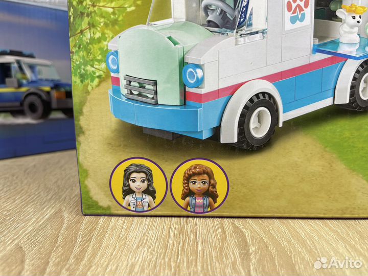 Конструктор Friends Машина скорой ветеринарной пом