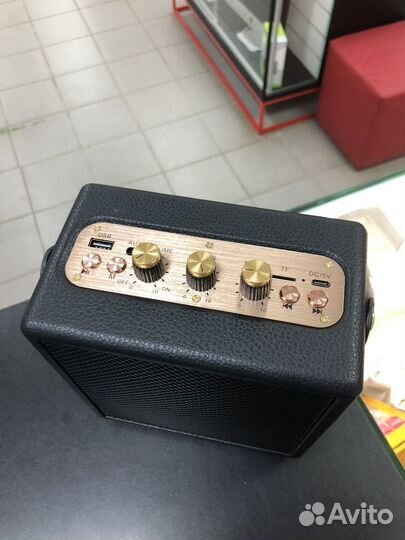 USB Колонка Bluetooth Marshall M12 Черная