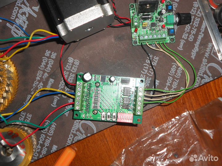 Драйвер шагового двигателя TB6560 3А