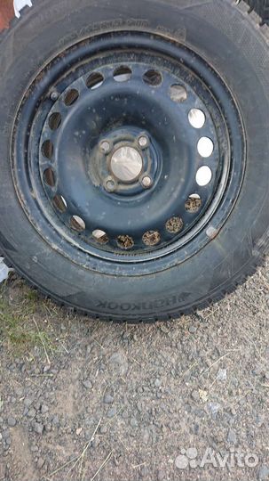 Колеса в сборе r15 195/65 зимние 4х100