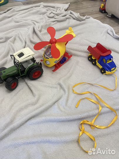 Детские игрушки пакетом, парковка,машинки