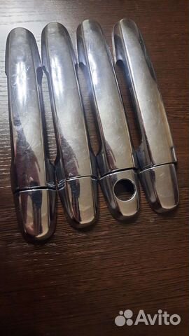 Комплект хром накладок на ручки Toyota