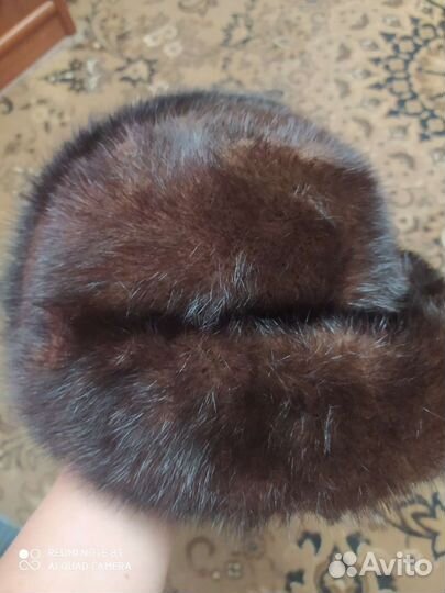 Шапка норковая женская