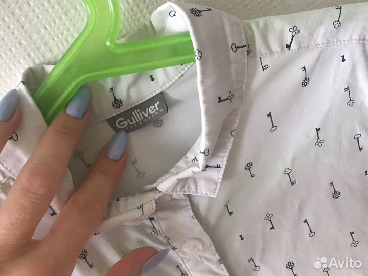 Школьная блузка 128