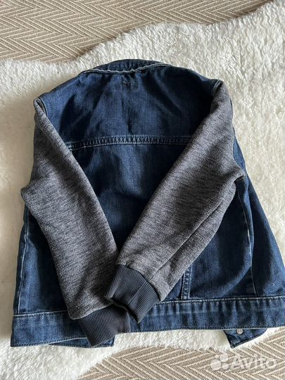 Джинсовая куртка для мальчика, ветровка
