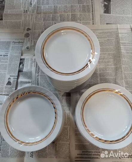 Тарелки СССР лютики советские новые