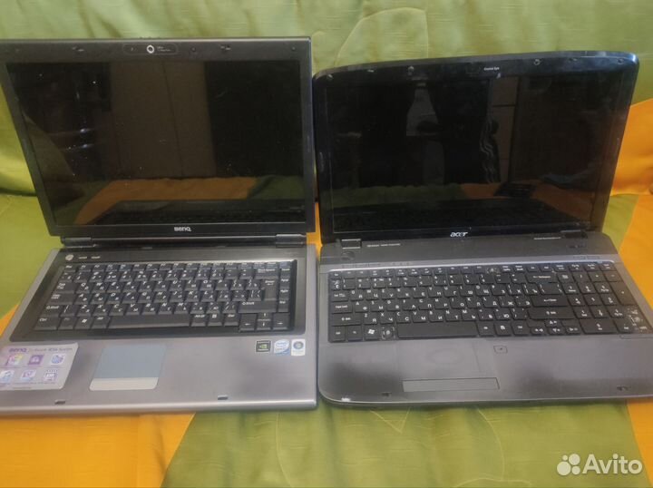 Два ноута на запчасти