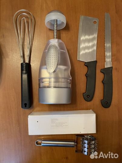 Овощерезка, ножи, тендерайзер