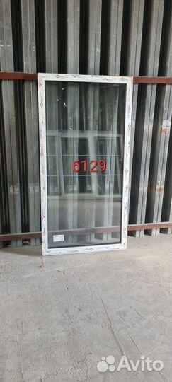 Окна пластиковые бу глухие