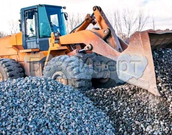 Скальный щебень 40*70