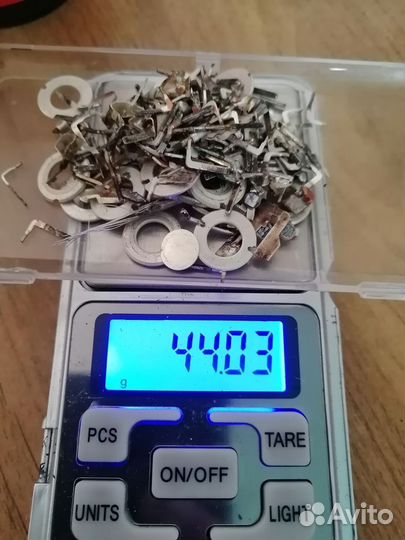 Лом технического серебра