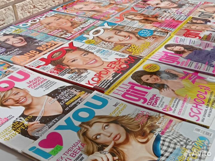 Журналы Лиза, Elle girl, joy