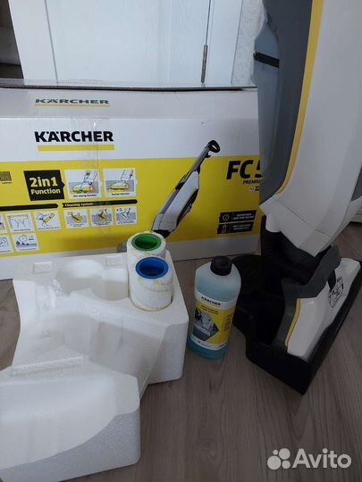 Электрошвабра, влажная уборка Karcher FC 5 Premium