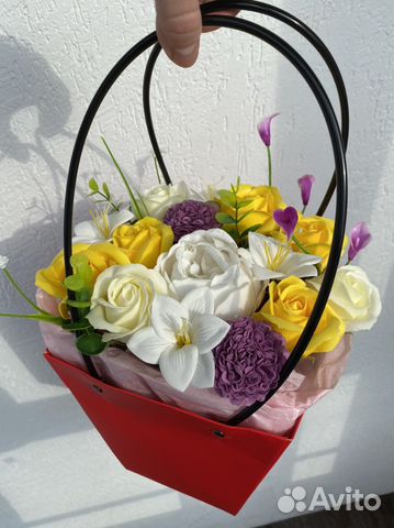 Мыльные розы в сумочке