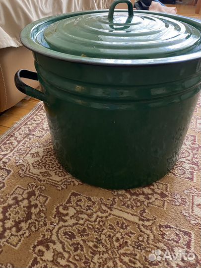 Кастрюля эмалированная 42 литра