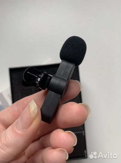 Беспроводной петличный мини-микрофон для iPhone