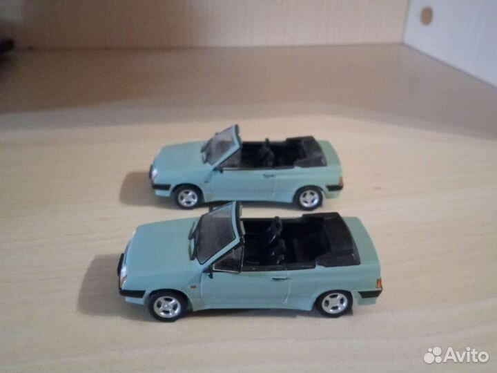Ваз-2108 Лада Наташа (Кабриолет) (1:43)