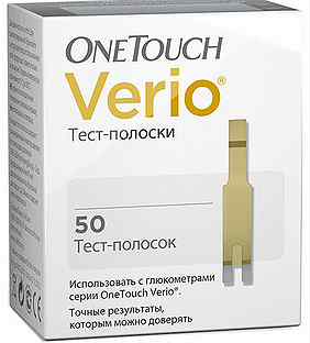 Тест полоски Верио(One Touch Verio)№50