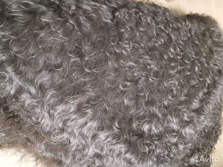 Косынка козий пух кудрявая пушёная