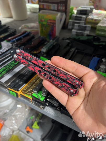 Тренировочный нож бабочка