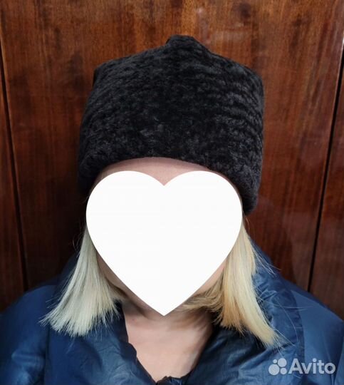 Шапка женская мутон