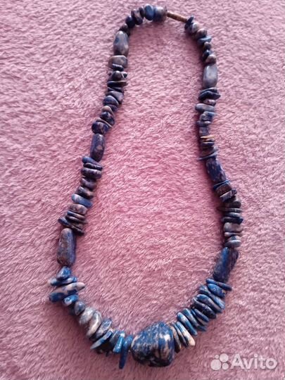 Бусы лазурит