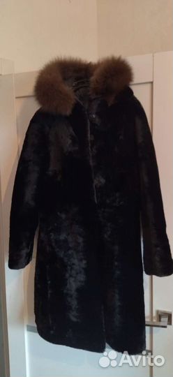 Шуба мутоновая 46